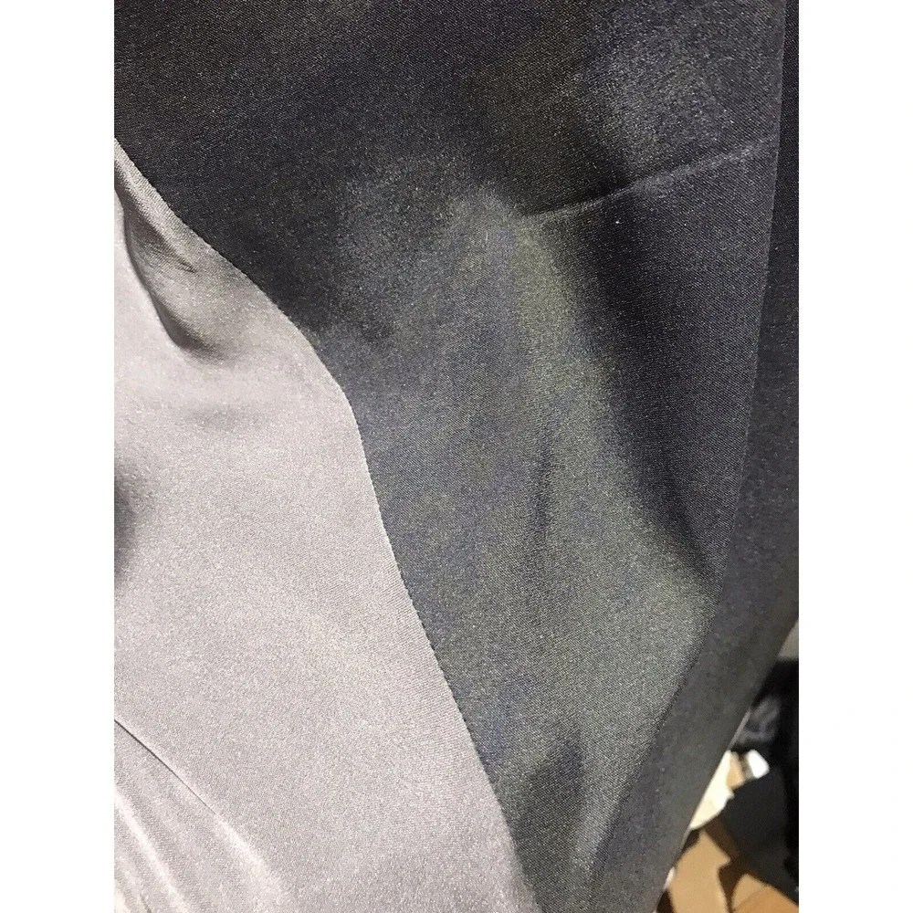 EUC ZERO + MARIA CORNEJO Silk Asymmetrical Maxi Dress Sz 4 - Picture 4 of 7